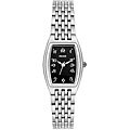 Pulsar Women's Black Dial Stainless Steel Watch