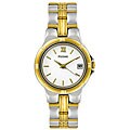 Pulsar Women's White Dial Two-tone Watch