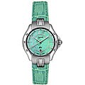 Pulsar Women's Blue Leather Strap Watch