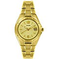 Pulsar Women's Champagne Dial Goldtone Watch