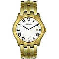 Seiko Men's Yellow Goldtone Watch