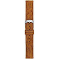 Matte Cognac Ostrich Leather 14-mm Watch Strap