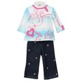 Dr. Suess Infant Girl's 'Horton' Knit Top and Pant Set