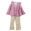Baby Togs Girls' 3-piece Outerwear Set