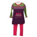 Baby Togs Toddler Girls' Fairisle Sweater and Leggings Set
