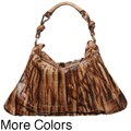 Steve Madden Medium Faux Snakeskin Leather Hobo