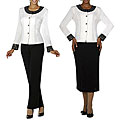 Todd & Olivia Women's 3-piece Pant/ Skirt Suit Set