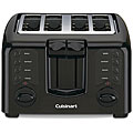 Cuisinart Black Compact 4-slice Toaster (Refurbished)