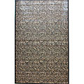 Handmade Zebra Print Bamboo Rug (8' x 10')