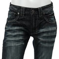 Lordz and Legends Men's Distressed Straight-leg Jeans