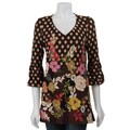 Nicole Max Women's Lantern-sleeve Tunic