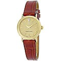 Le Chateau Women's Diamond-accented Goldplated Watch