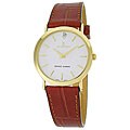 Le Chateau Unisex Diamond-accented White Dial Watch