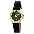 Le Chateau Women's Textured Dial Goldplated Watch
