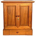 Handmade Teak Wood Mission Cabinet/ Nightstand (Thailand)