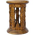 Handmade Acacia Wood 'Bamboo' End Table (Thailand)
