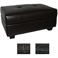 Vanderbilt Microfiber Storage Ottoman