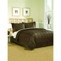 Chocolate Squares Comforter Set