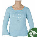 Organic Cotton Women's Breeze Riviera Raglan Sweater (Peru)
