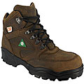 Terra Men's Brown Steel Toe Mid-cut Work Boots