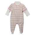 U.S. Polo Association Newborn Girls' 4-piece Pants Set