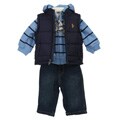 US Polo Association Infant Boy 3-piece Set 