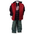 US Polo Association Toddler Boy's Vest 3-piece Set