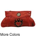 Ed Hardy 'Sochi' Poly Satin Satchel