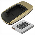 Two Batteries and Charger for Canon NB-4L PowerShot SD1100 IS