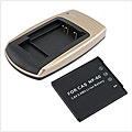 Battery and Charger for Casio NP-60 EXILIM EX-Z80 EX-Z9