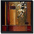 Don Li-Leger 'Summer Blossom' Framed Canvas Giclee
