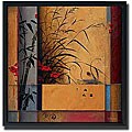 Don Li-Leger 'Bamboo Division' Framed Canvas Giclee