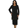 Nubiano Women's Black Renova Skirt Suit