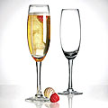 Anchor Hocking Bianca Fluted Champagne Glasses (Set of 4)