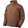 Marker Men's Blaze Brown Texture Insulated Jacket