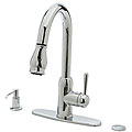 DeNovo Balboa Chrome Pull-down Kitchen Faucet