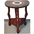 Handmade 'Adepa' Semi-circle Accent Table (Ghana)