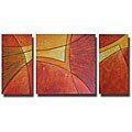 Abstract Hand-painted Oil on Canvas Art Set