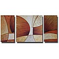Abstract Hand-painted Oil on Canvas Art Set