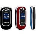 Samsung A237 Unlocked GSM Red Flip Phone