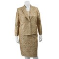 Kasper Women's Plus Size 3-piece Skirt Suit