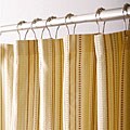 Buttercream Stripe Shower Curtain