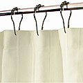 Classic Cotton Woven Champagne Shower Curtain