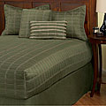 Geo Green Queen-size Bedspread