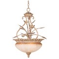 Terrace Leaves 3-light Pendant
