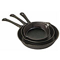 Gibson Cast Iron 3-piece Pre-seasoned Frying Pans