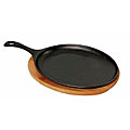 Cast Iron Pre-seasoned Grilled Fajita Pan