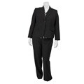Anne Klein Women's Plus Size 3-piece Pant Suit