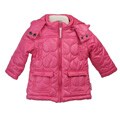 Weatherproof Girl's Pink Quilted Coat