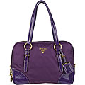Prada Tessuto Vernice Bowler Bag